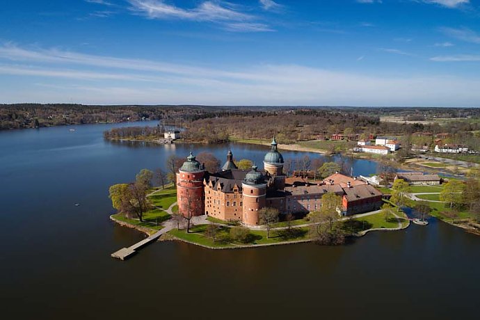 Schloss Gripsholmm - Lage am Mälaren-See